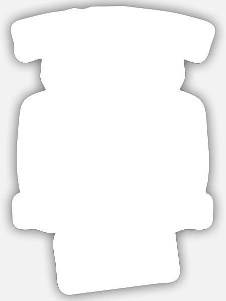 Junggesellenabschied Jga 2024 - Sticker Größe S (10 x 10 cm) - Mattweiß
