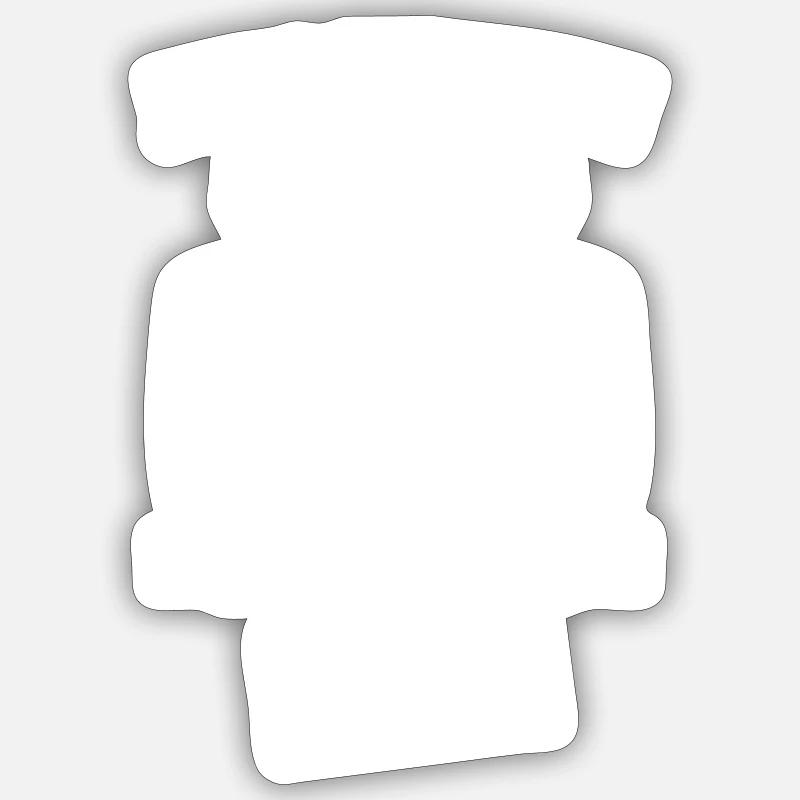 Junggesellenabschied Jga 2024 - Sticker Größe S (10 x 10 cm) - Mattweiß