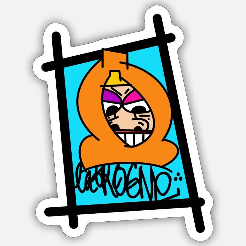 image without white background v2 Sticker taille S (10 x 10 cm)