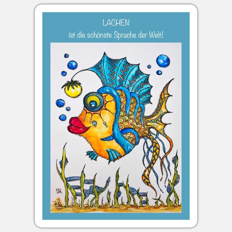 Sticker Größe S (10 x 10 cm) - 