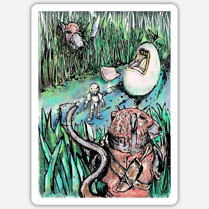 Sticker size S (10 x 10 cm) - 