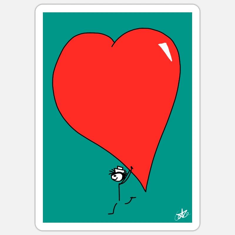 Sticker size S (10 x 10 cm) - 