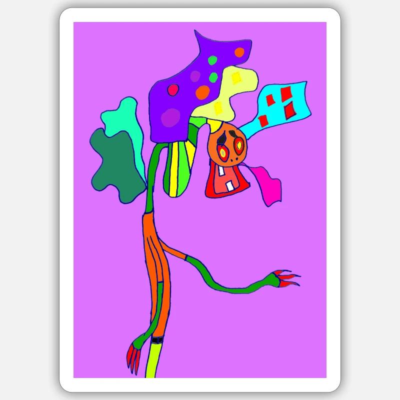 Sticker taille S (10 x 10 cm) - 