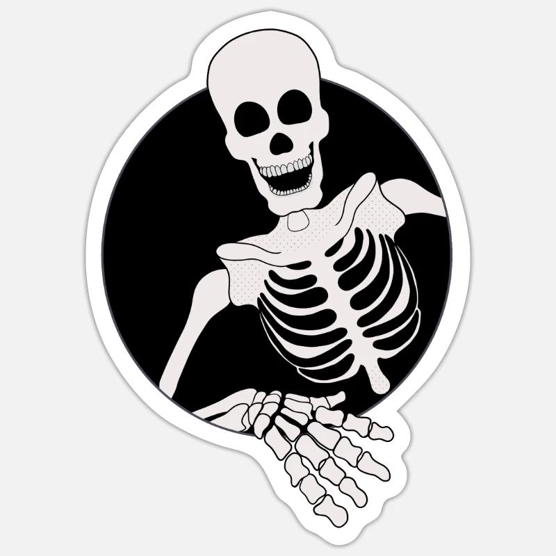 Hello everyone - Sticker size S (10 x 10 cm) - white matte