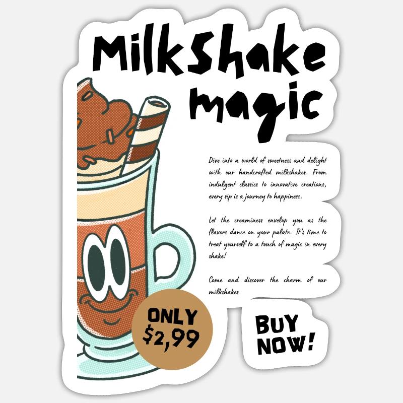 Sticker Größe S (10 x 10 cm) - 