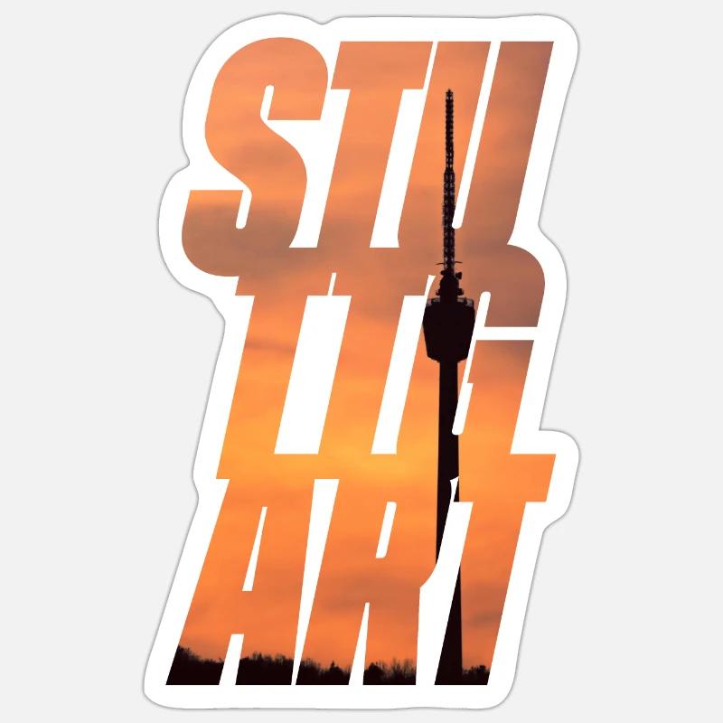 Sticker Größe S (10 x 10 cm) - 