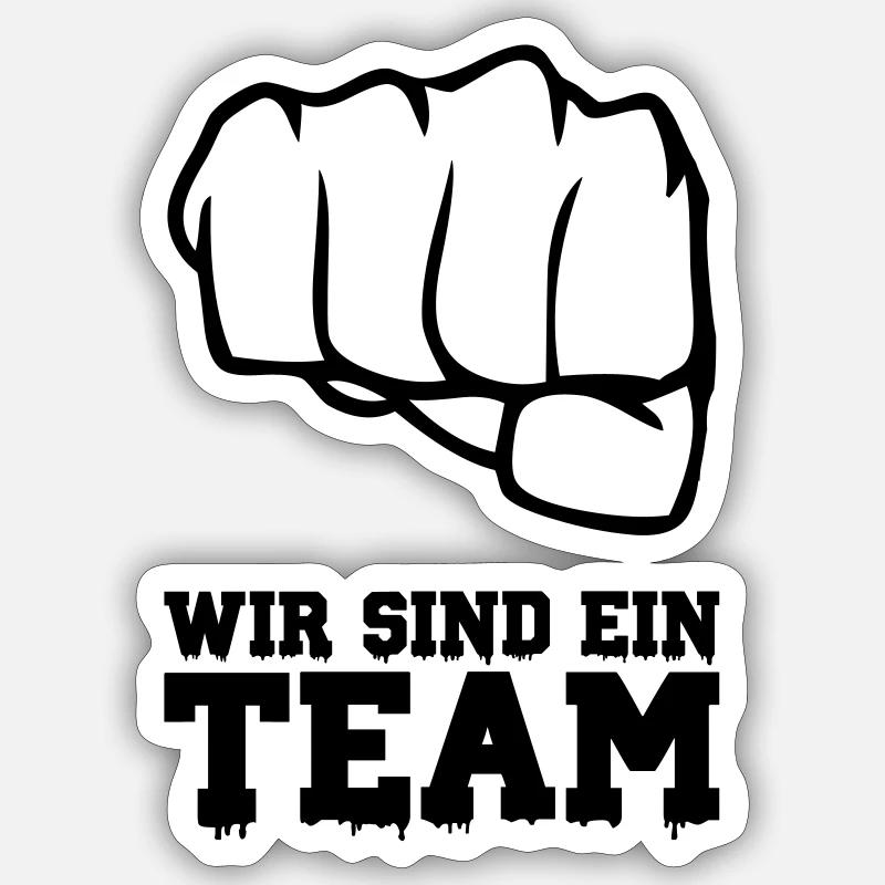 Sticker Größe S (10 x 10 cm) - 