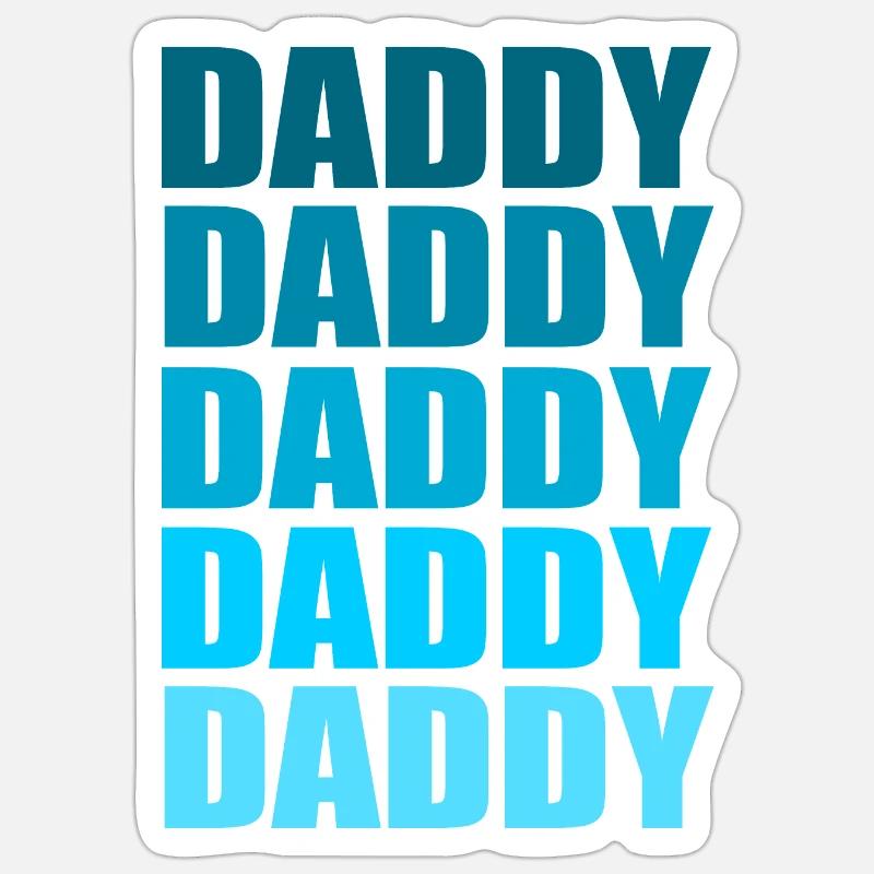 Daddy cool Sticker Größe S (10 x 10 cm)