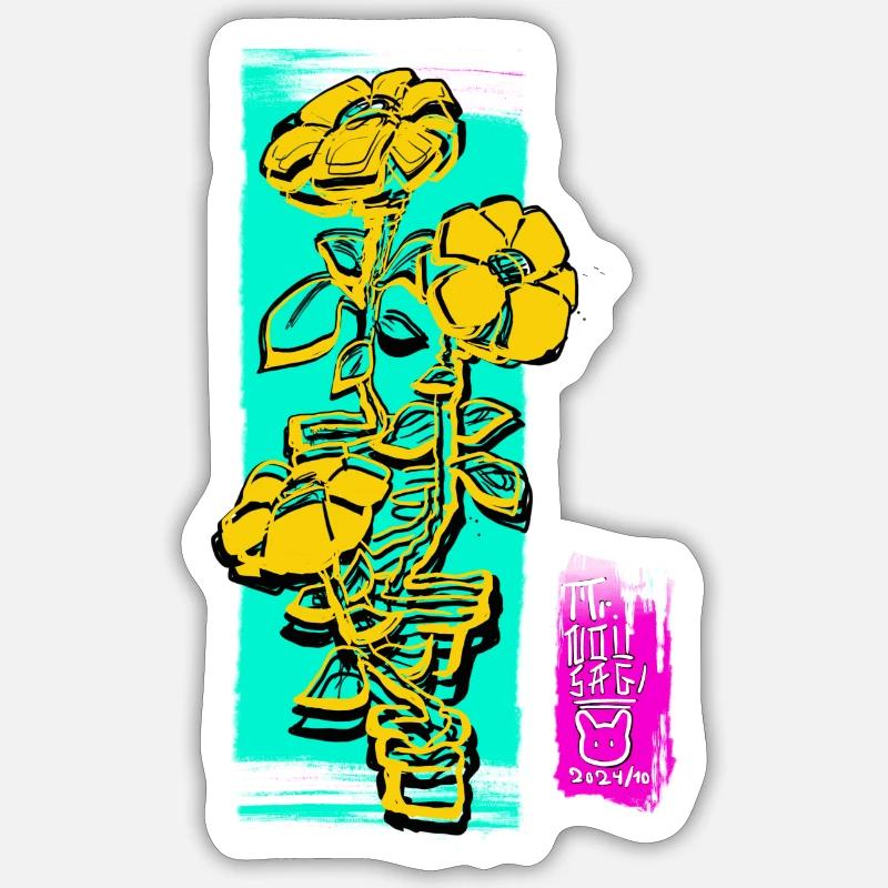 Sticker Größe S (10 x 10 cm) - 