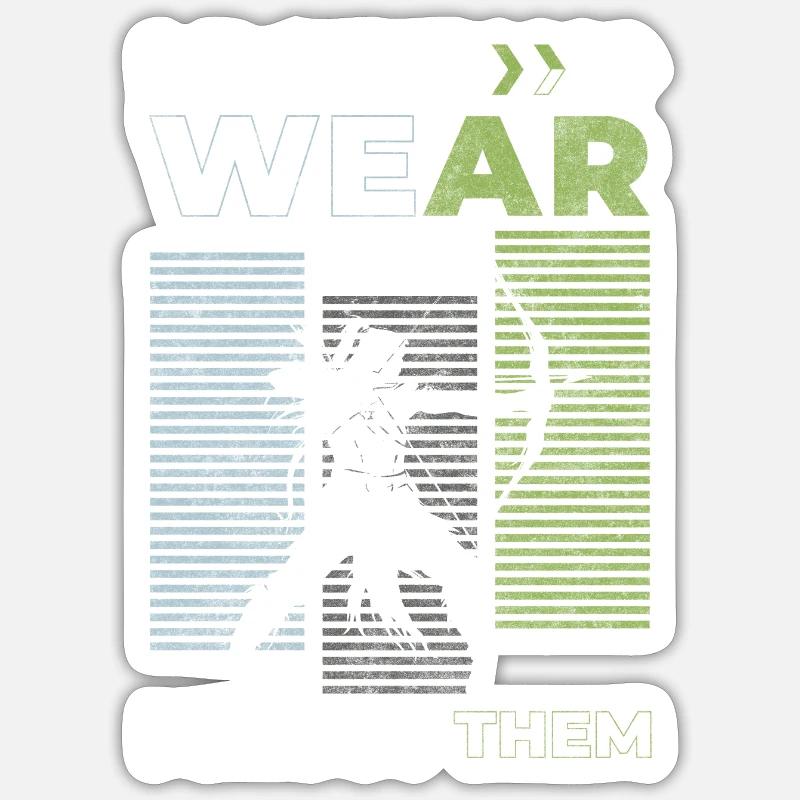 Sticker Größe S (10 x 10 cm) - 