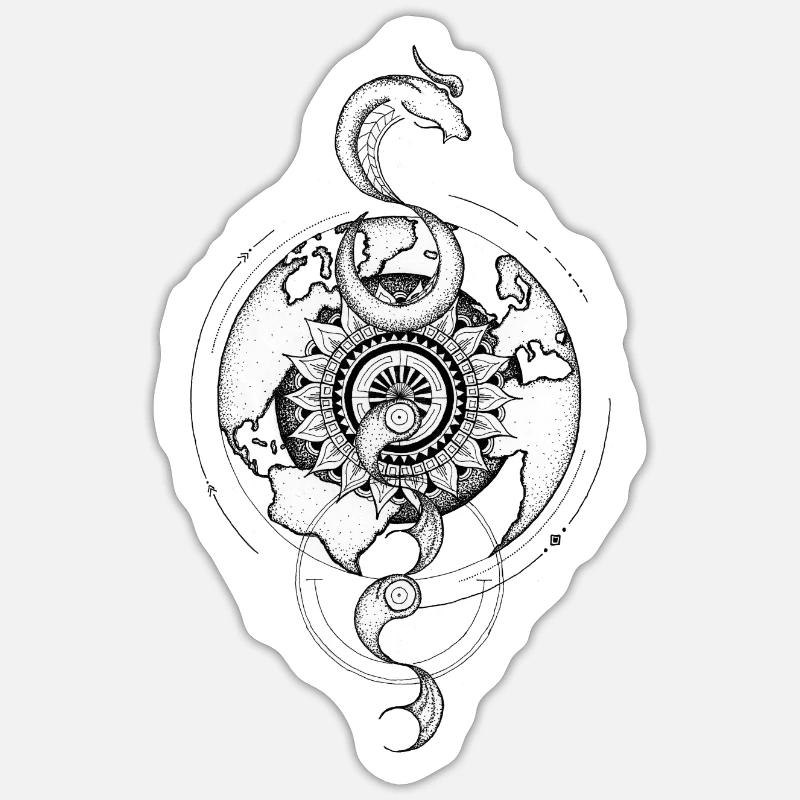 Sticker Größe S (10 x 10 cm) - 