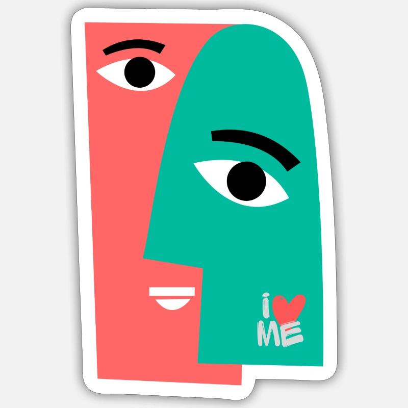 Sticker Größe S (10 x 10 cm) - 