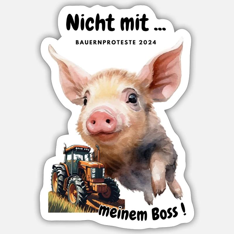 Sticker Größe S (10 x 10 cm) - 