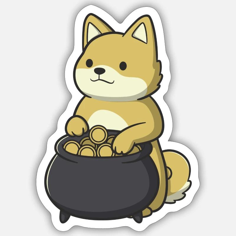 Magic Degen - Boiling Sticker size S (10 x 10 cm)