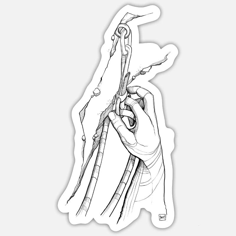 Safe - Sticker size S (10 x 10 cm) - white matte