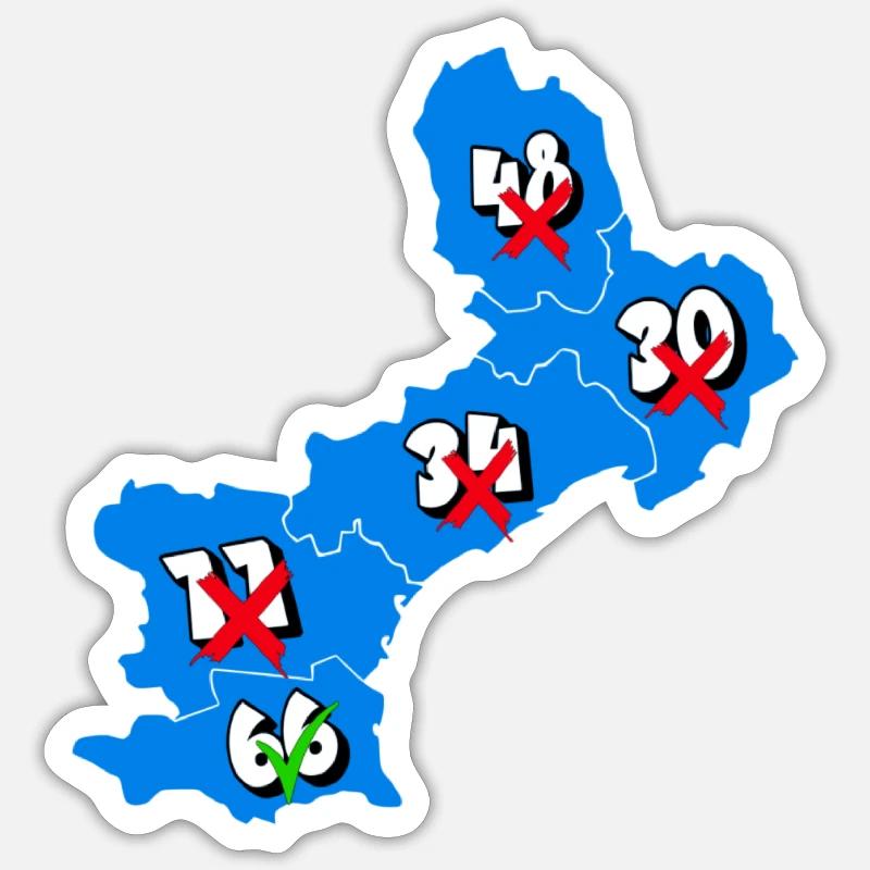 Sticker Größe S (10 x 10 cm) - 