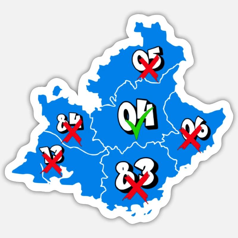 Sticker Größe S (10 x 10 cm) - 