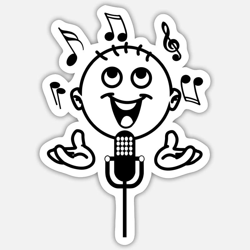 Sticker taille S (10 x 10 cm) - 