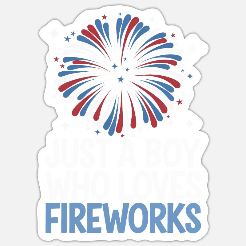 Pyrotechnics Fireworks Pyrotechnics Sticker size S (10 x 10 cm)