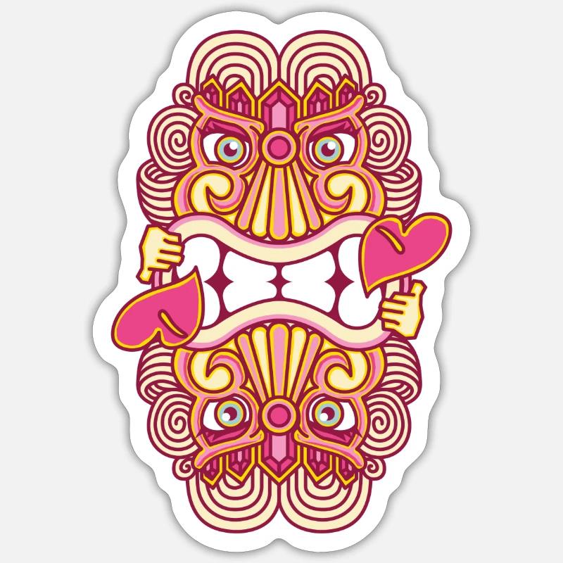 Sticker taille S (10 x 10 cm) - 