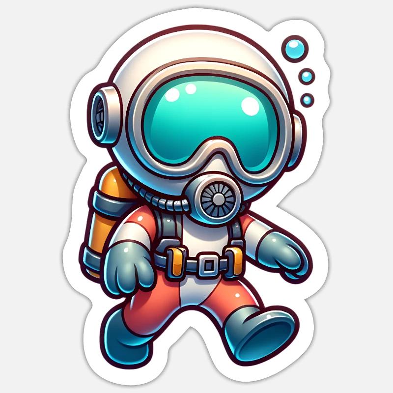 Sticker taille S (10 x 10 cm) - 