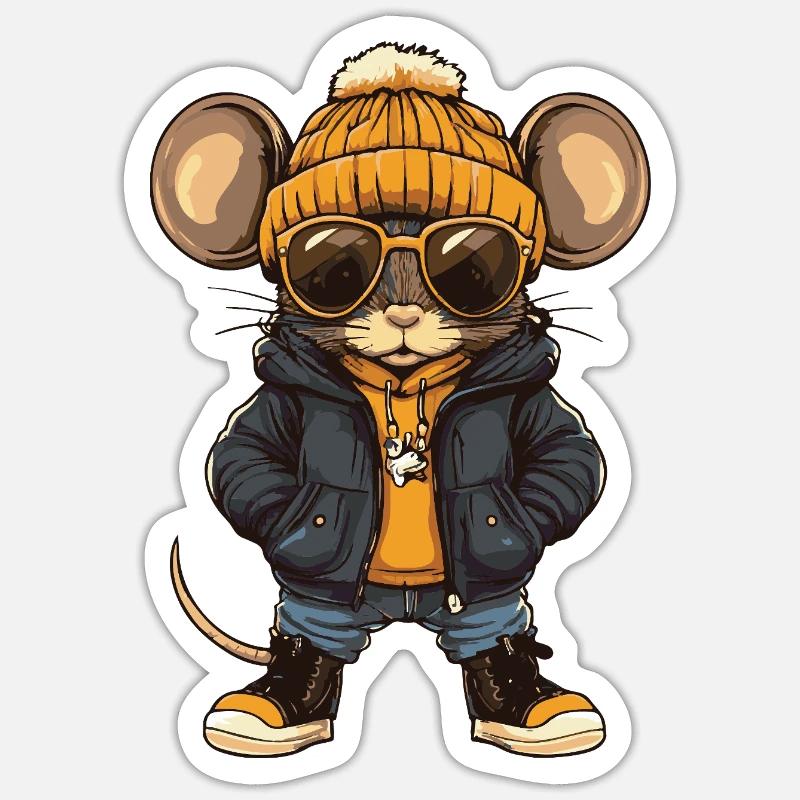 Sticker Größe S (10 x 10 cm) - 