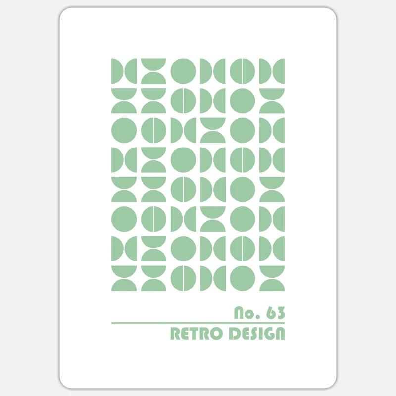 Tote Studio 63, Light Light Green Sticker size S (10 x 10 cm)