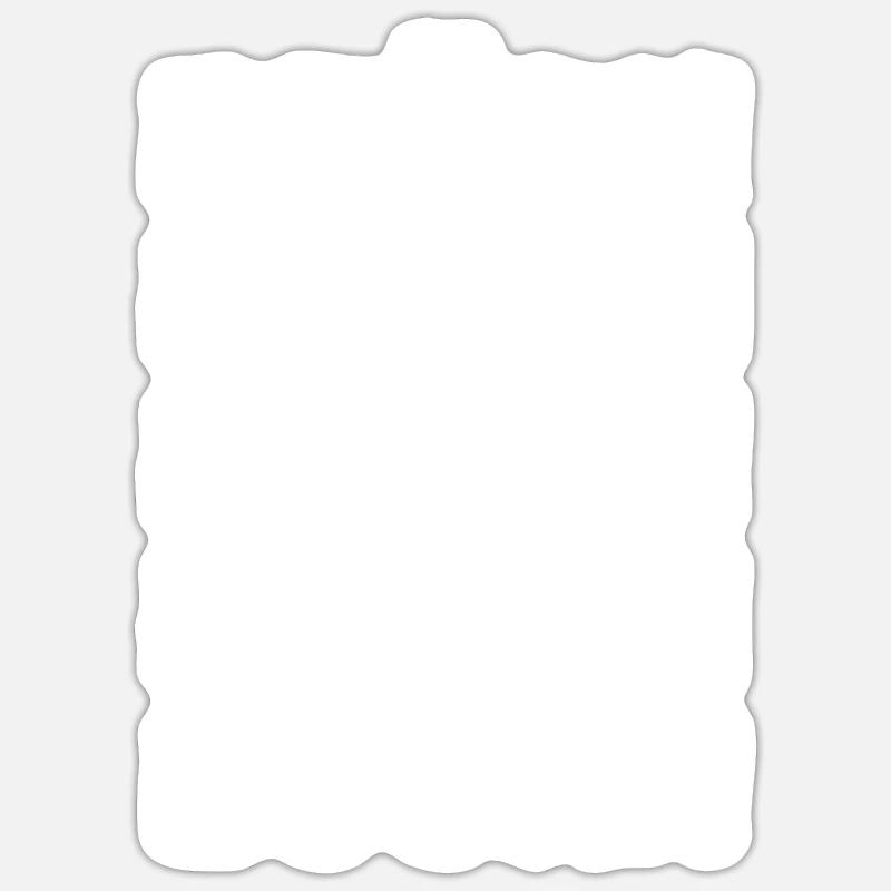 Björn - Sticker Größe S (10 x 10 cm) - Mattweiß