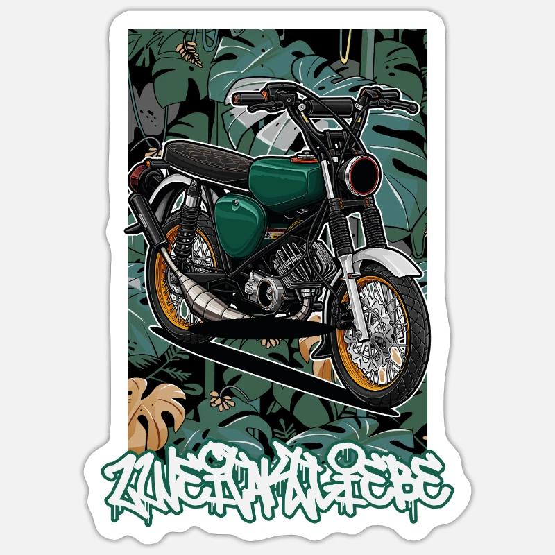 Sticker taille S (10 x 10 cm) - 