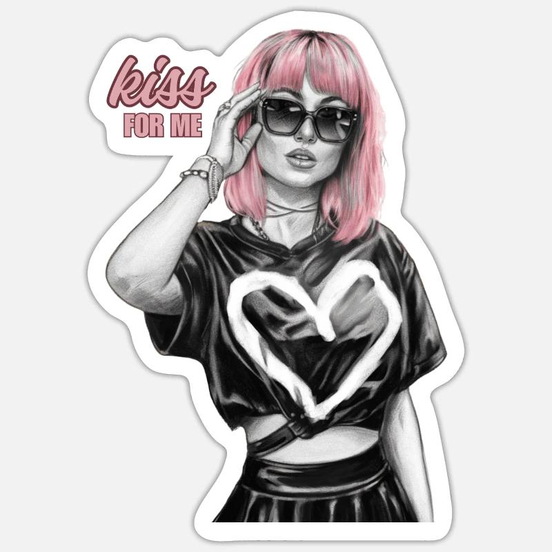 Sticker taille S (10 x 10 cm) - 