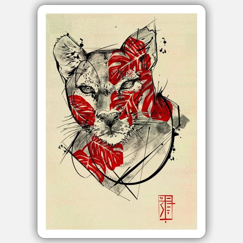 Sticker taille S (10 x 10 cm) - 