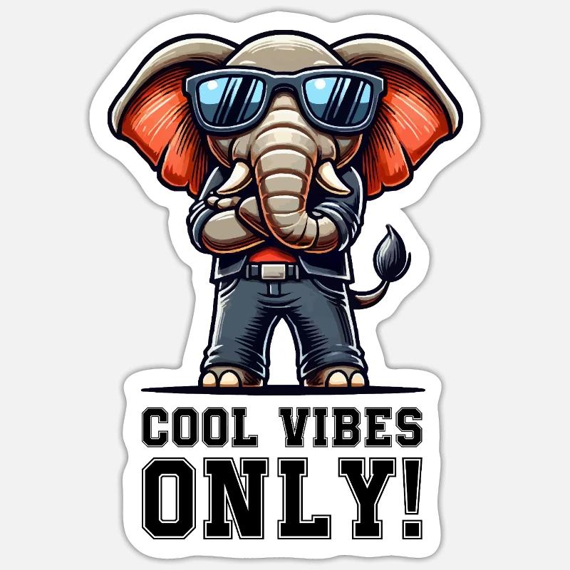 Sticker taille S (10 x 10 cm) - 