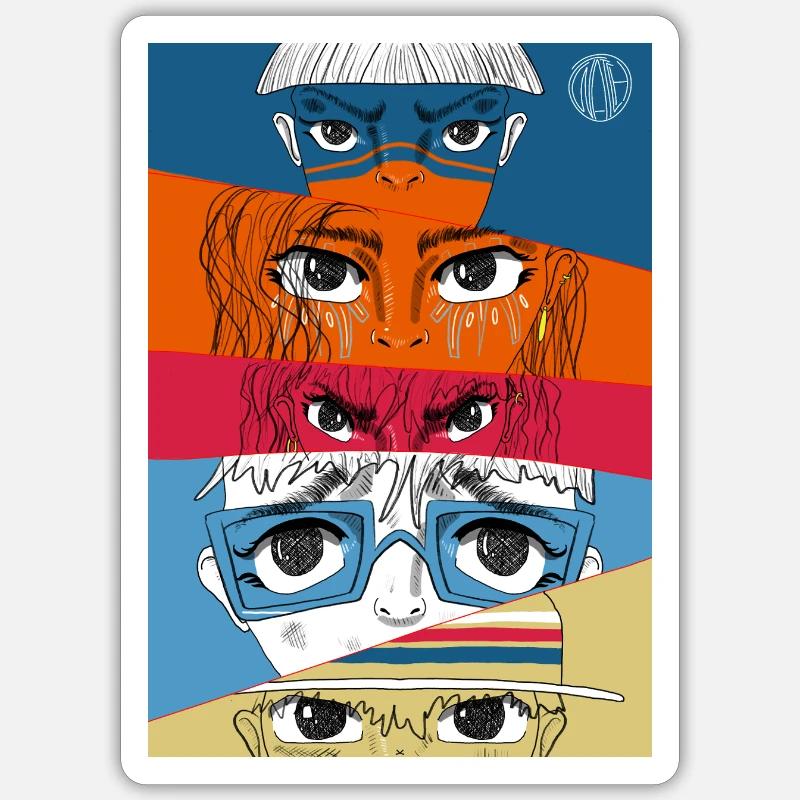 Sticker size S (10 x 10 cm) - 