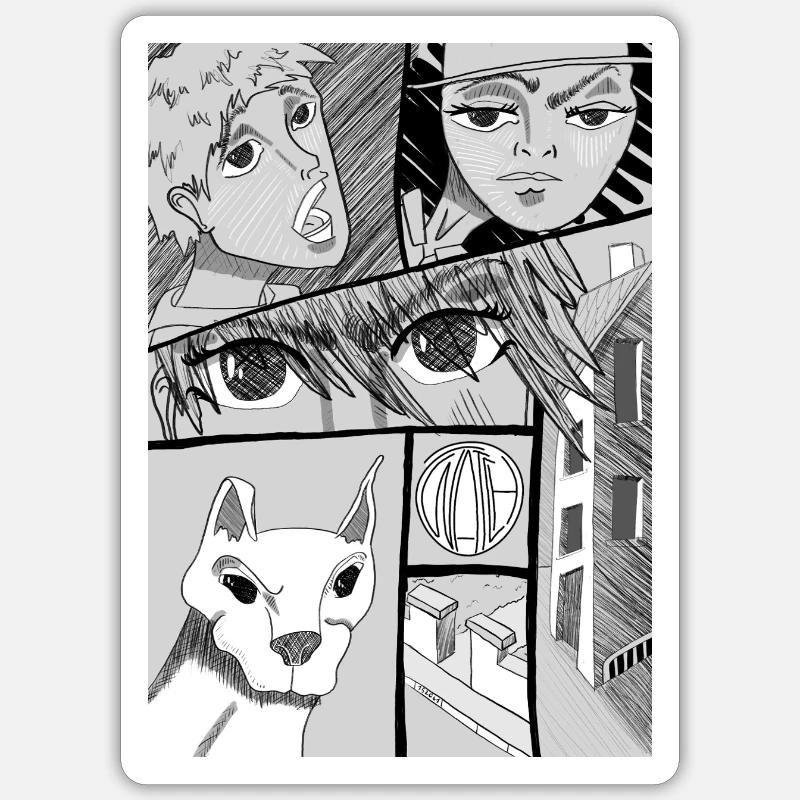 Sticker size S (10 x 10 cm) - 