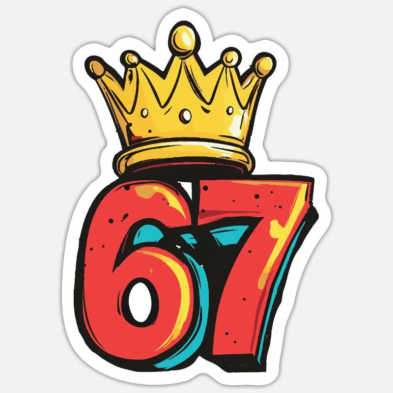Sticker Größe S (10 x 10 cm) - 