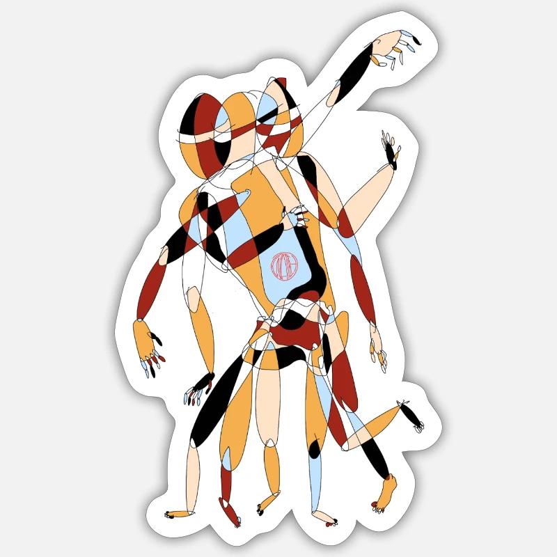 Sticker taille S (10 x 10 cm) - 