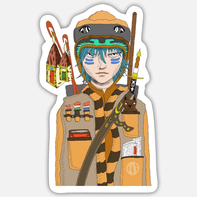 Sticker size S (10 x 10 cm) - 