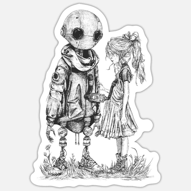 Sticker Größe S (10 x 10 cm) - 
