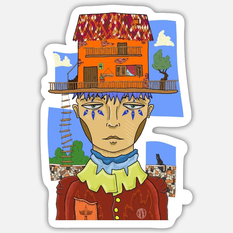 Sticker taille S (10 x 10 cm) - 