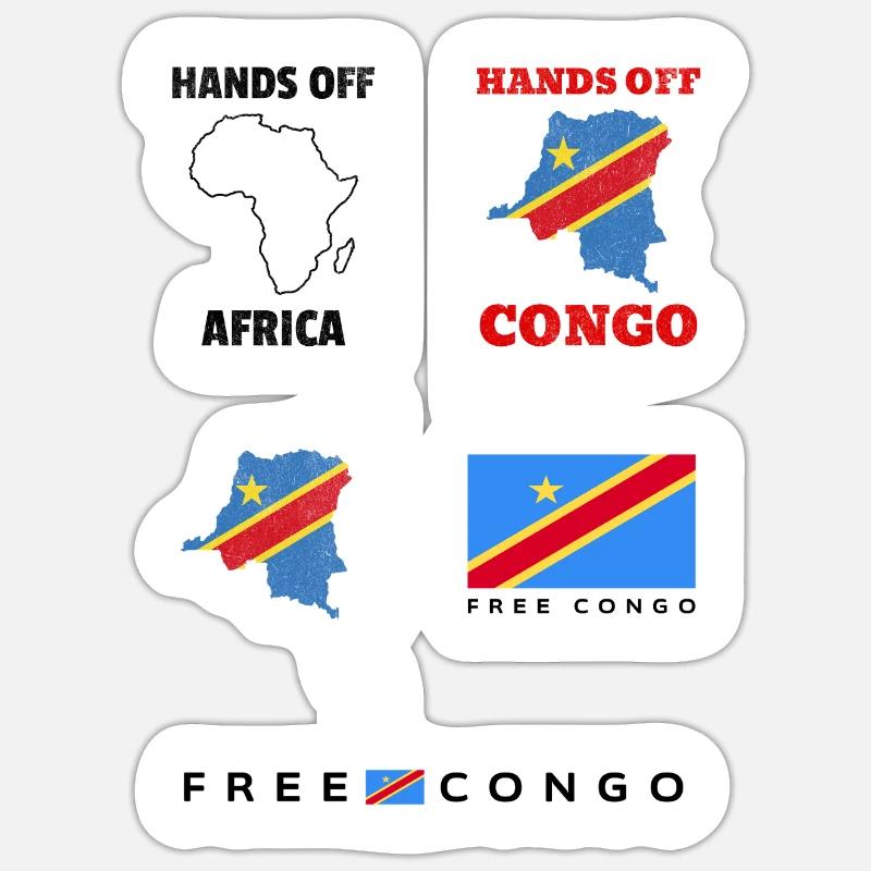 Free Congo Sticker Pack Sticker size S (10 x 10 cm)