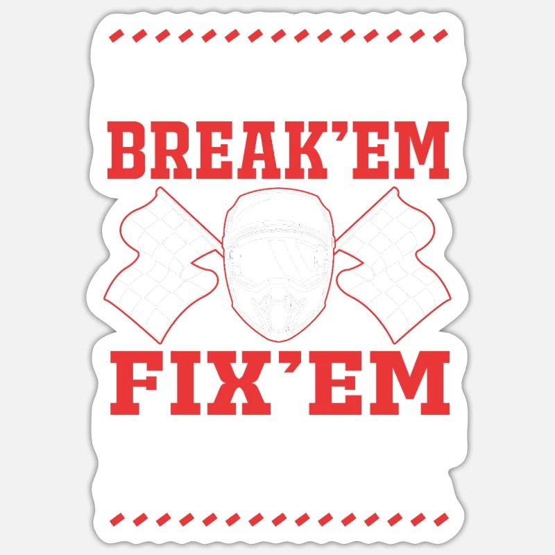 Sticker taille S (10 x 10 cm) - 