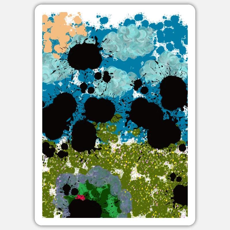 Sticker taille S (10 x 10 cm) - 