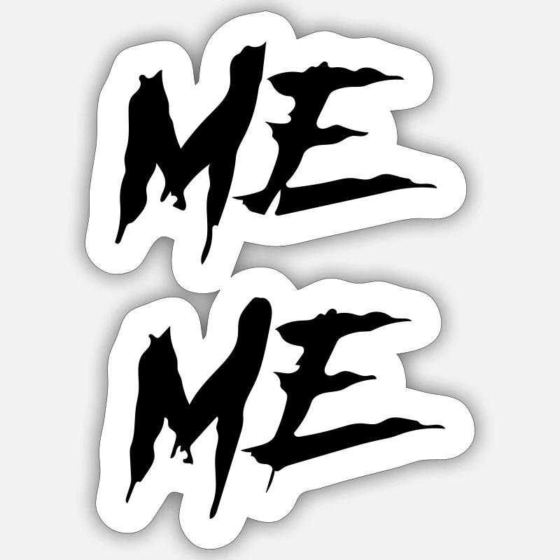 Sticker taille S (10 x 10 cm) - 