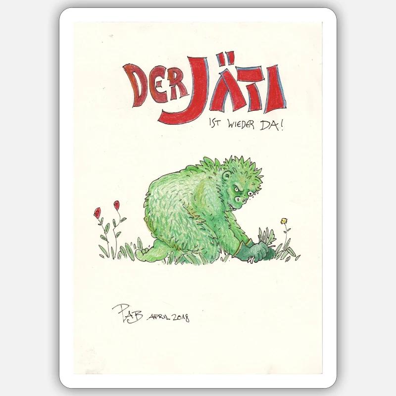 Sticker Größe S (10 x 10 cm) - 