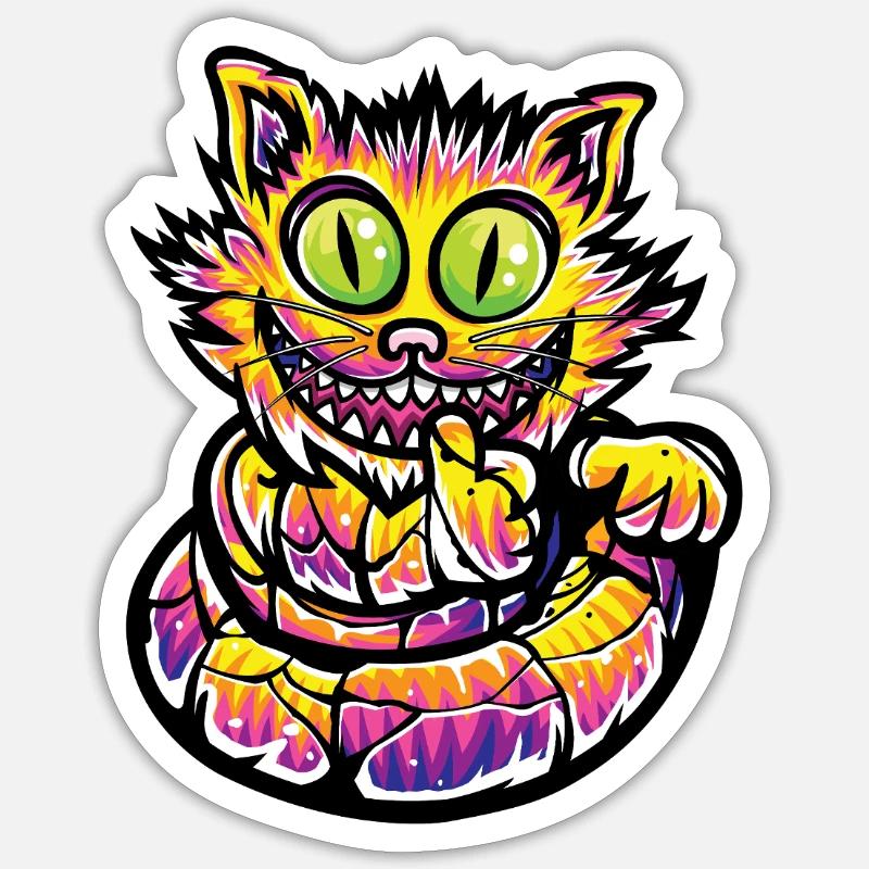 Sticker taille S (10 x 10 cm) - 