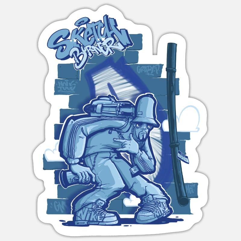 Sticker size S (10 x 10 cm) - 