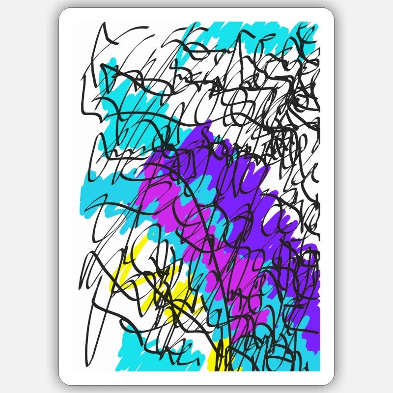 Sticker Größe S (10 x 10 cm) - 