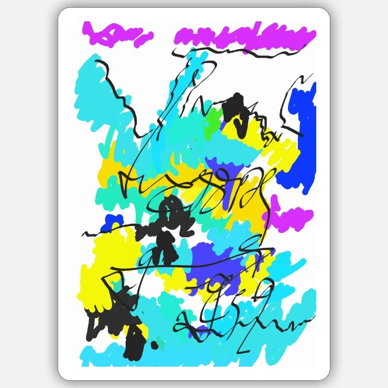 Sticker Größe S (10 x 10 cm) - 