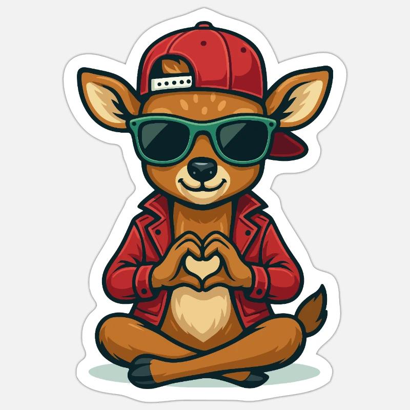 Sticker Größe S (10 x 10 cm) - 