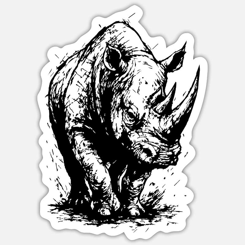 Sticker Größe S (10 x 10 cm) - 